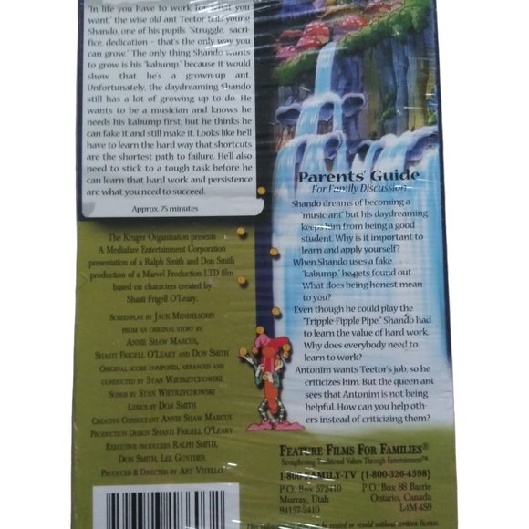 VTG Gallavants Stuffed Ant Plush 1981 Amtoy  Gallavants Movie  New VHS 1994 Lot - Picture 3 of 14